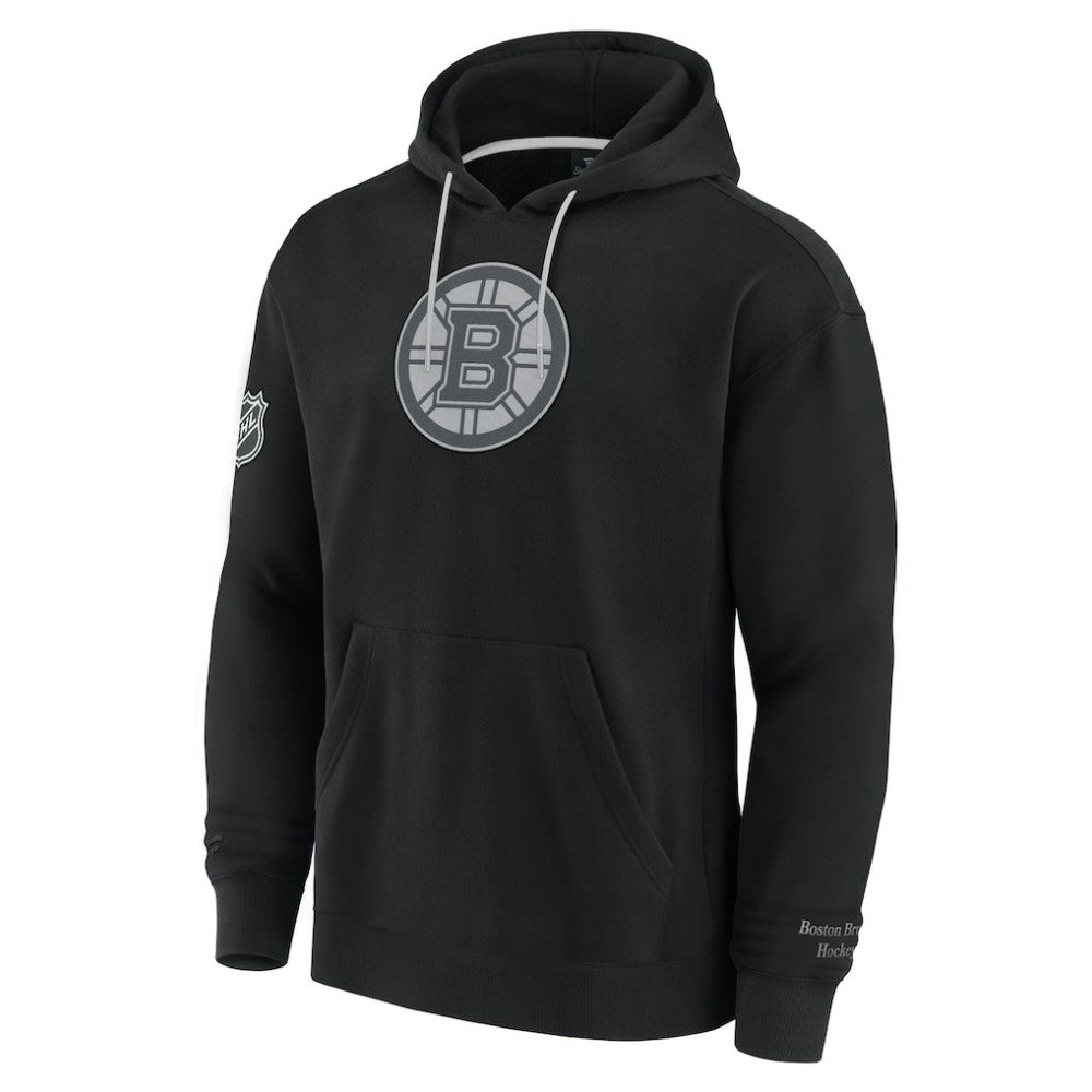 Boston Bruins Fanatics Elements Pace Pullover Hoodie - Black Hoodies