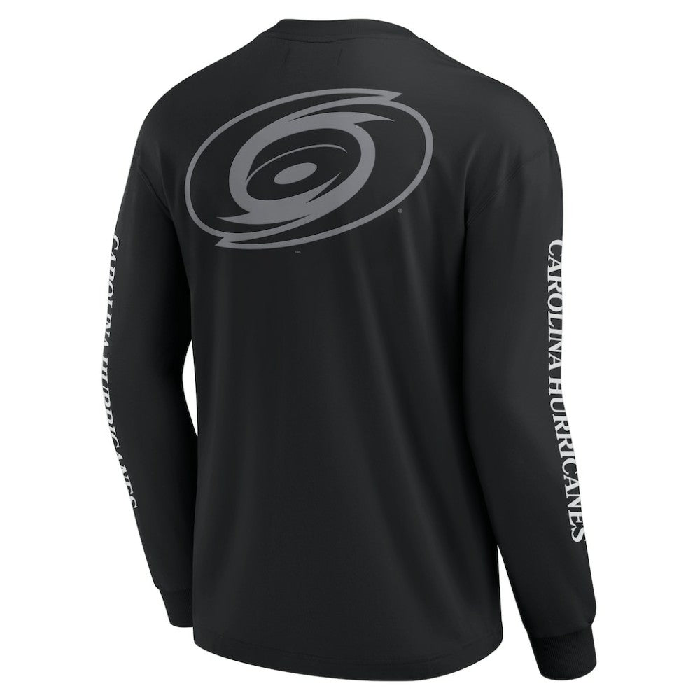 Carolina Hurricanes Fanatics Elements Strive Long Sleeve T-Shirt - Black T-shirts