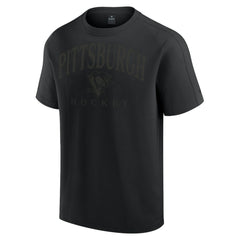Pittsburgh Penguins Fanatics Elements Flex Tri-Blend T-Shirt - Black T-shirts