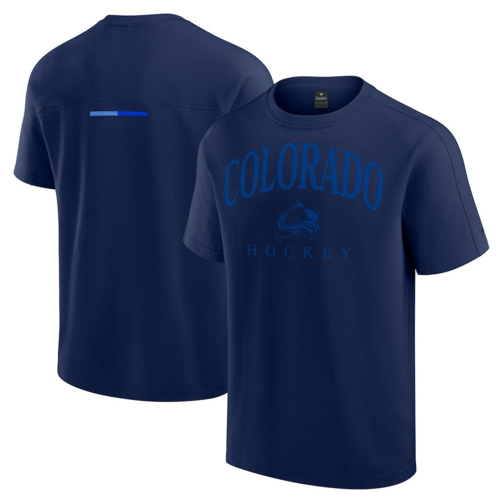Colorado Avalanche Fanatics Elements Flex Tri-Blend T-Shirt - Navy T-shirts