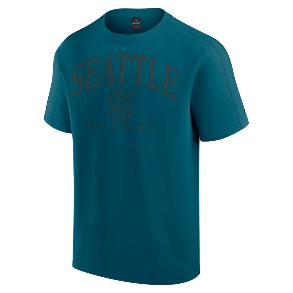 Seattle Kraken Fanatics Elements Flex Tri-Blend T-Shirt - Blue T-shirts