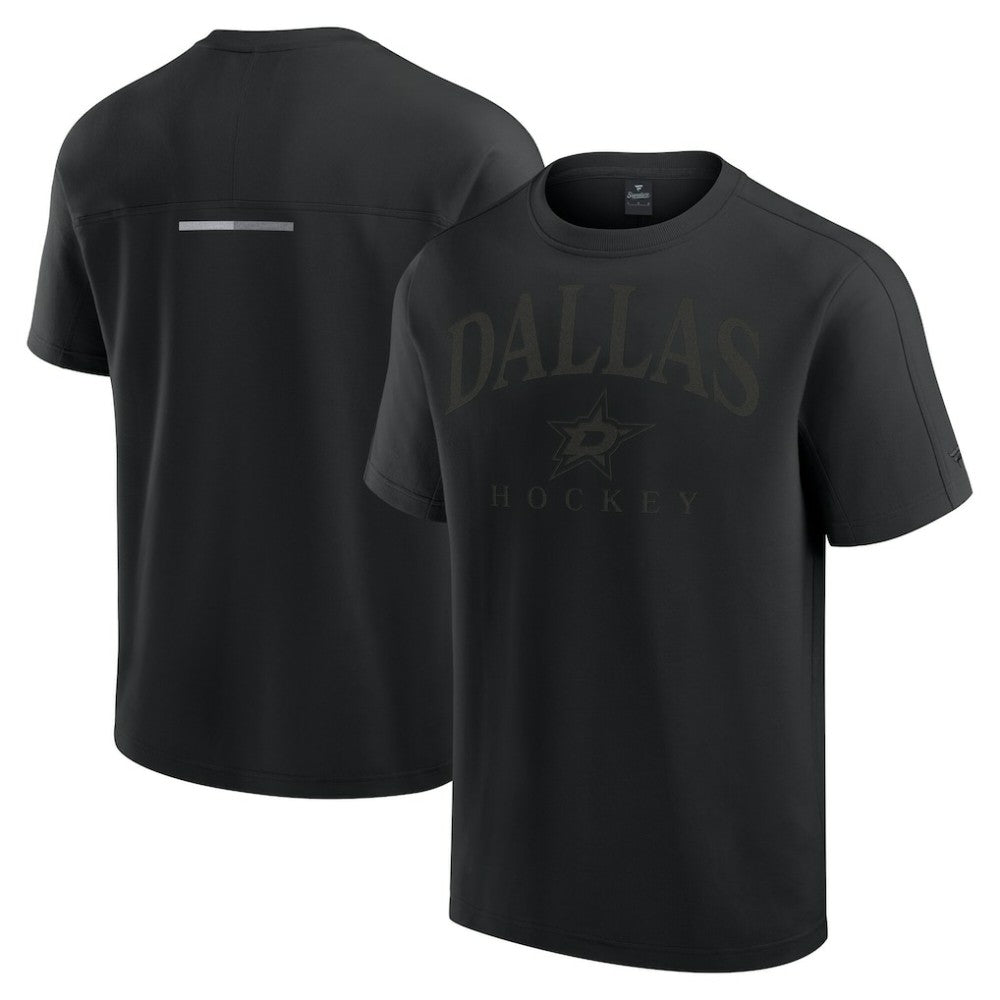 Dallas Stars Fanatics Elements Flex Tri-Blend T-Shirt - Black T-shirts
