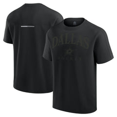 Dallas Stars Fanatics Elements Flex Tri-Blend T-Shirt - Black T-shirts