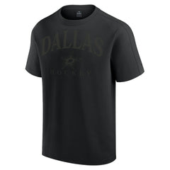 Dallas Stars Fanatics Elements Flex Tri-Blend T-Shirt - Black T-shirts
