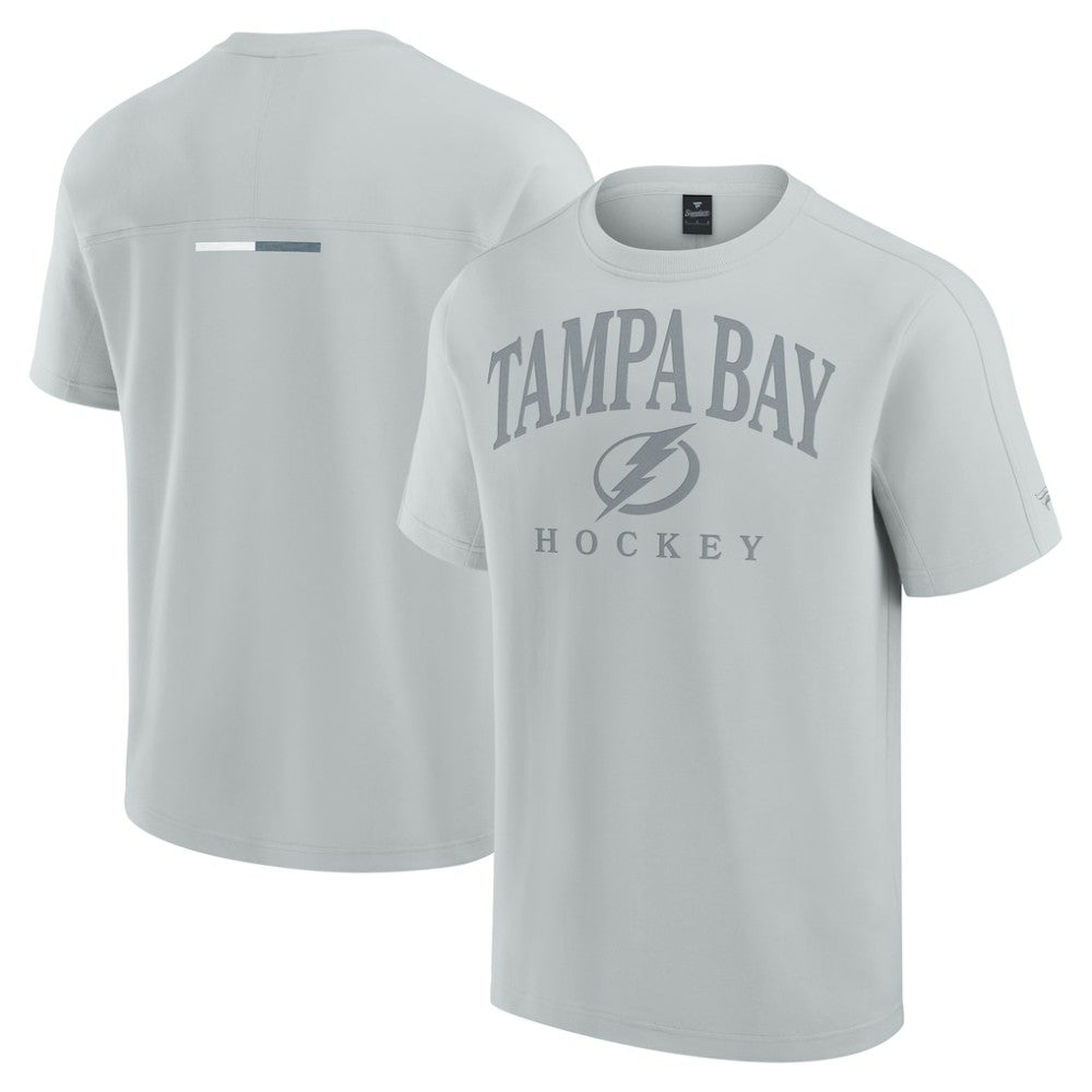 Tampa Bay Lightning Fanatics Elements Flex Tri-Blend T-Shirt - Gray T-shirts