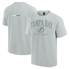 Tampa Bay Lightning Fanatics Elements Flex Tri-Blend T-Shirt - Gray T-shirts