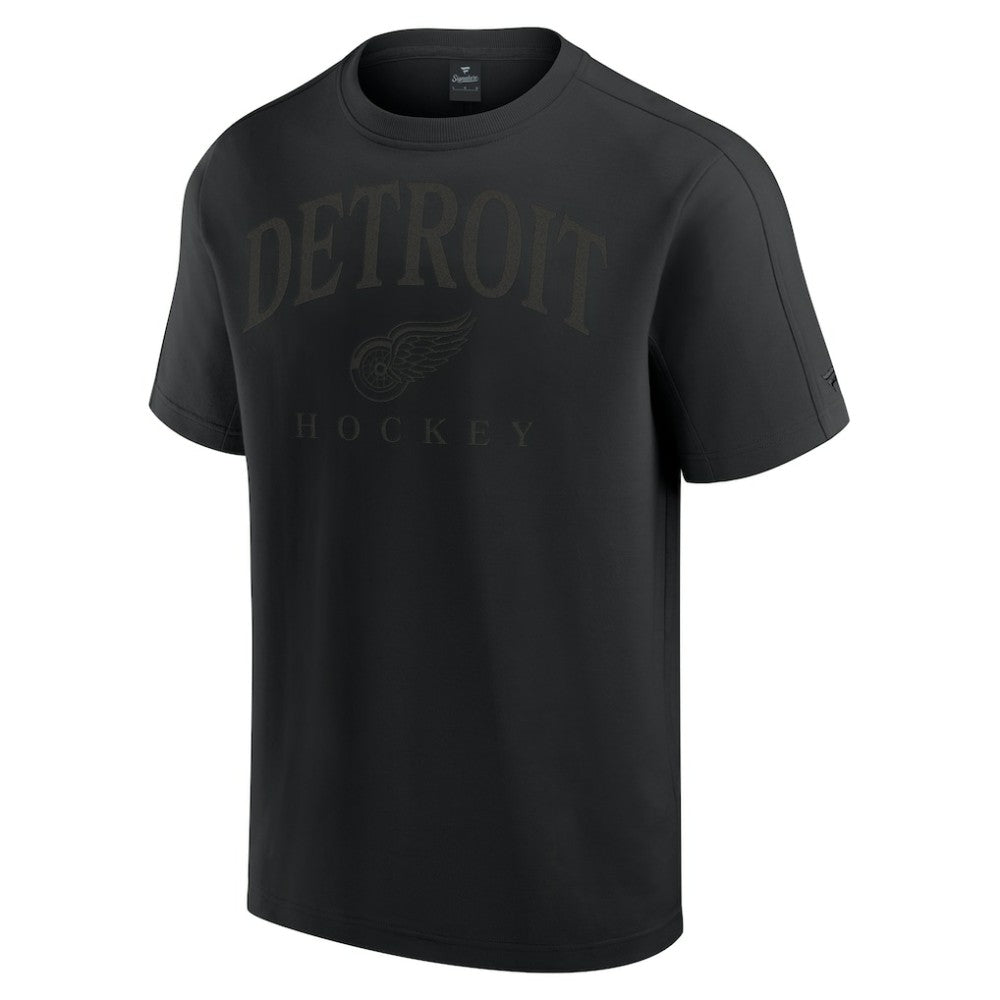 Detroit Red Wings Fanatics Elements Flex Tri-Blend T-Shirt - Black T-shirts