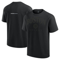Boston Bruins Fanatics Elements Flex Tri-Blend T-Shirt - Black T-shirts