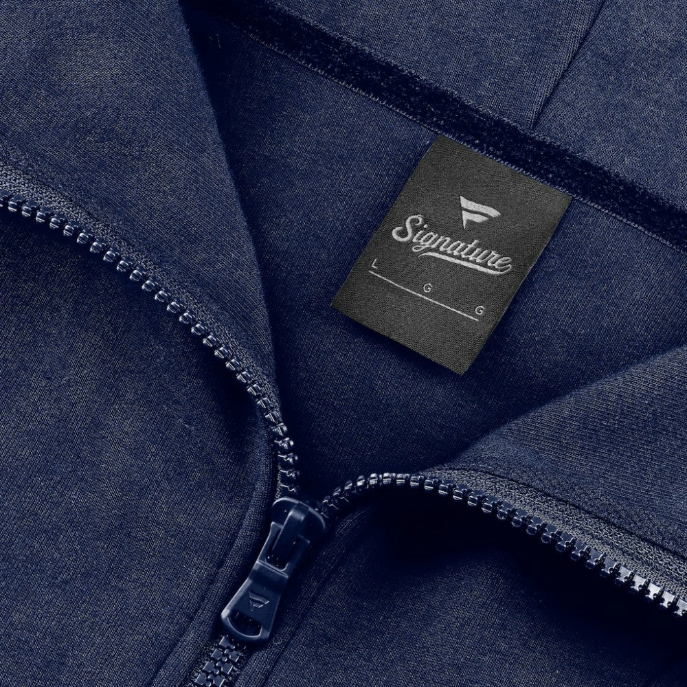 Seattle Kraken Fanatics Elements Tonal Primary Tri-Blend Full-Zip Hoodie - Navy Hoodies