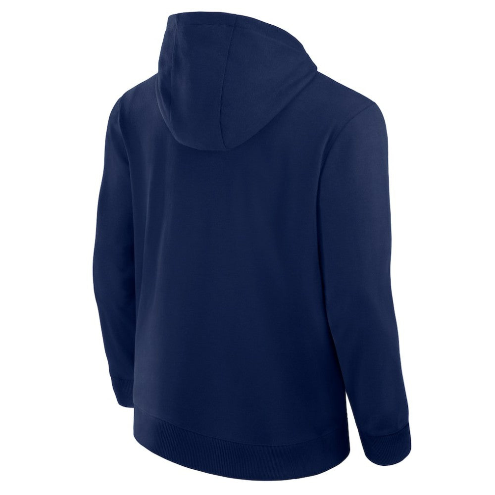 Washington Capitals Fanatics Elements Tonal Primary Tri-Blend Full-Zip Hoodie - Navy Hoodies