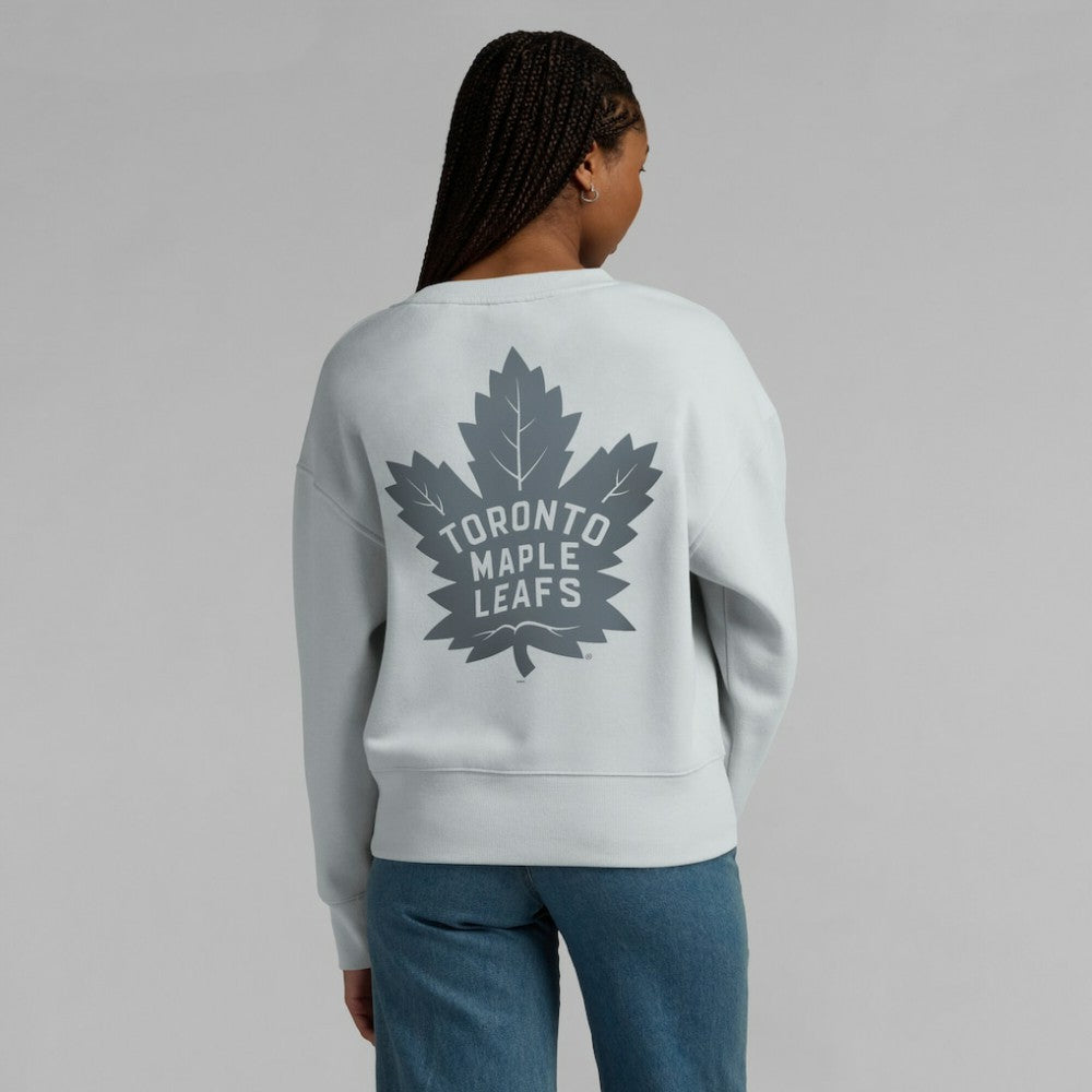 Toronto Maple Leafs Fanatics Women's Elements Flow Pullover Sweatshirt - Gray Sweatshirts