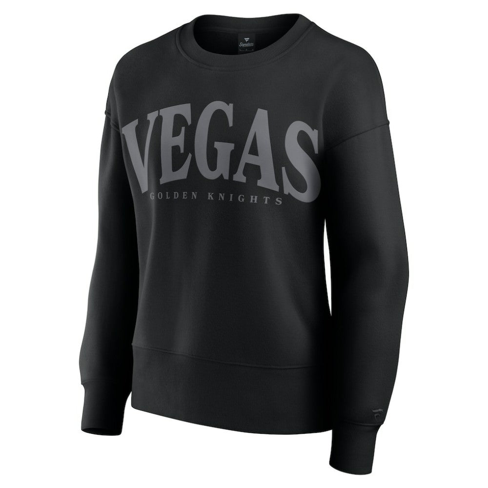 Vegas Golden Knights Fanatics Women's Elements Flow Pullover Sweatshirt - Black Sweatshirts