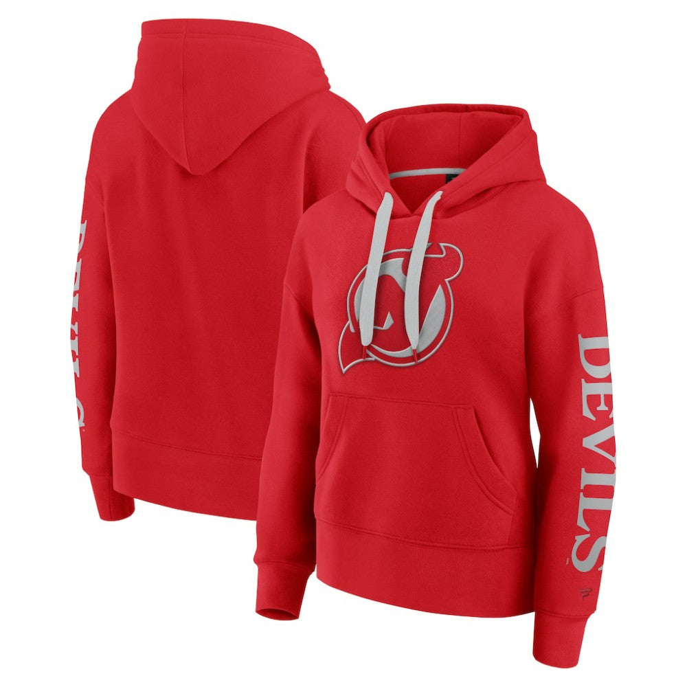 New Jersey Devils Fanatics Women's Elements Next Pullover Hoodie - Red Jerseys