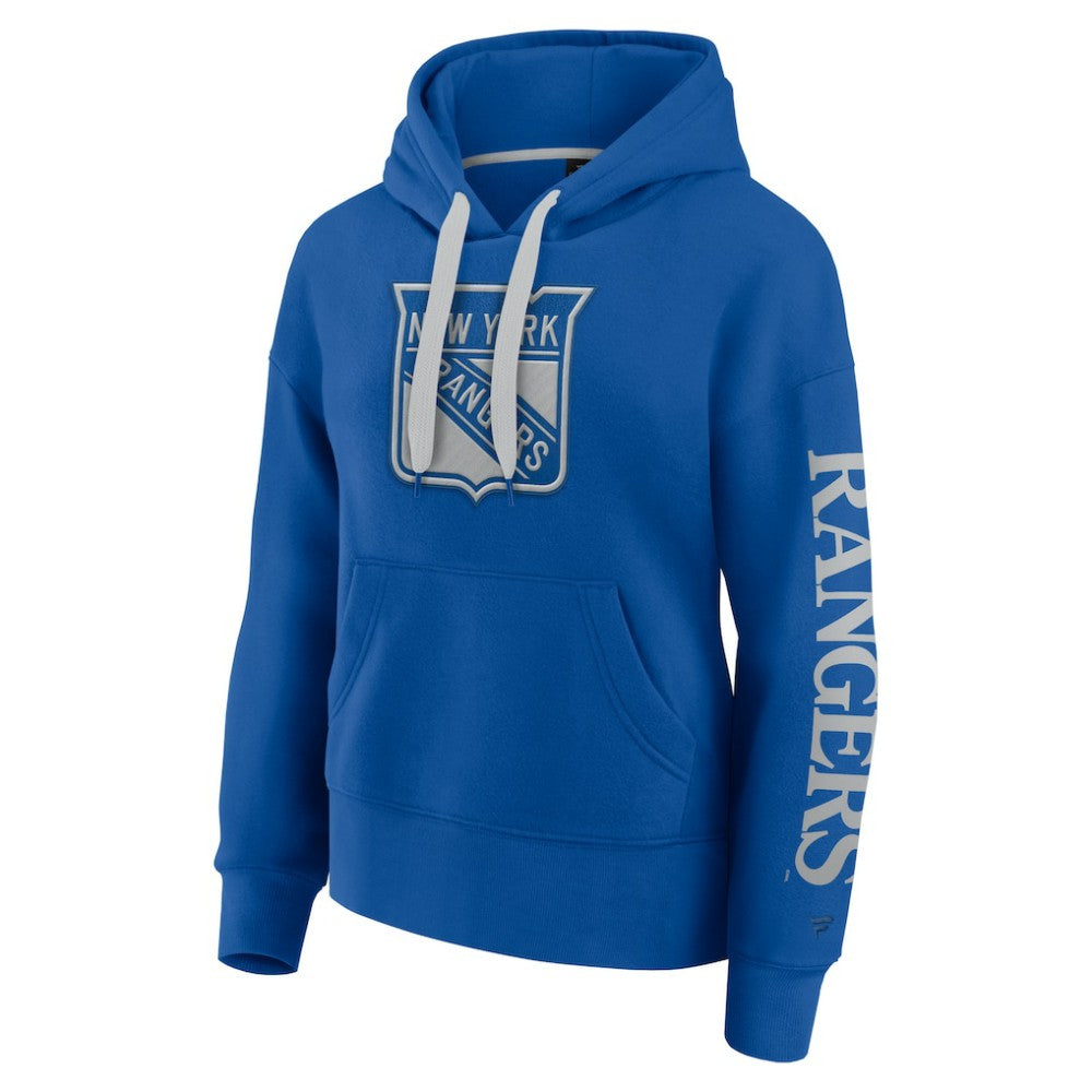 New York Rangers Fanatics Women's Elements Next Pullover Hoodie - Blue Hoodies