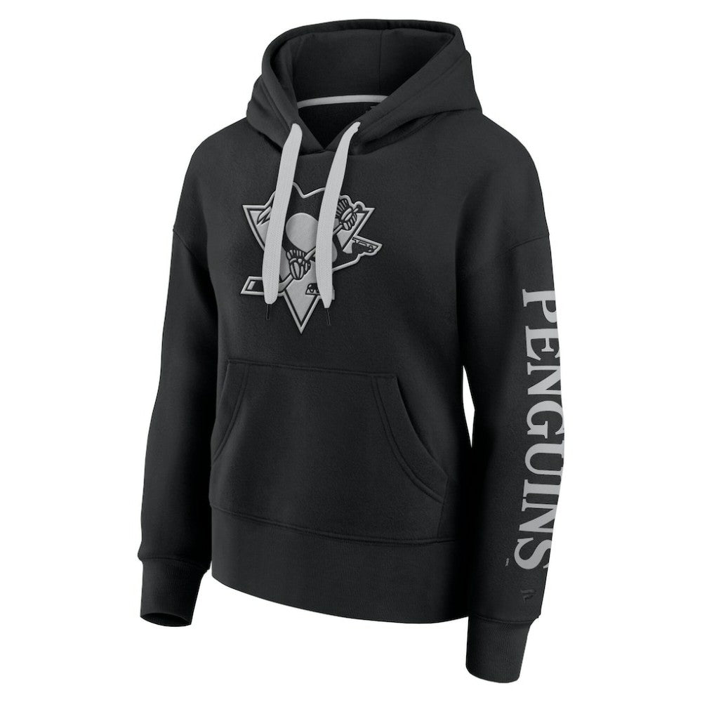 Pittsburgh Penguins Fanatics Women's Elements Next Pullover Hoodie - Black Hoodies