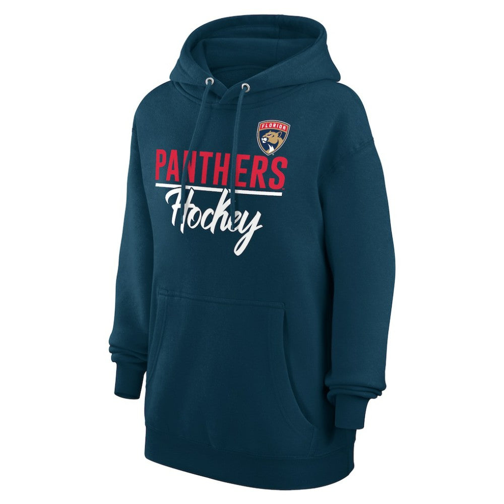 Florida Panthers G-III 4Her by Carl Banks Women's Team Fleece Pullover Hoodie - Navy Hoodies