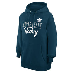 Toronto Maple Leafs G-III 4Her by Carl Banks Women's Team Fleece Pullover Hoodie - Navy Hoodies
