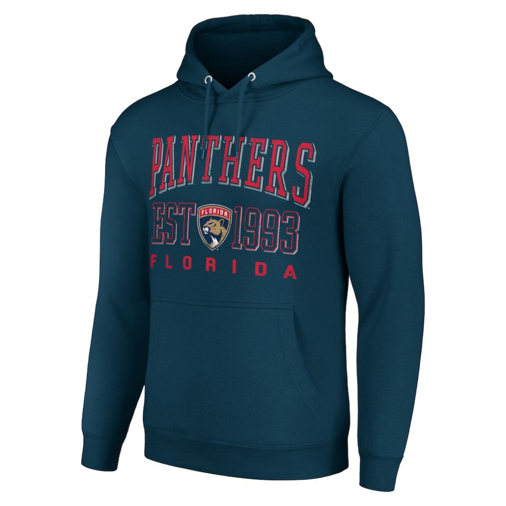 Florida Panthers Starter Graphic Pullover Hoodie - Navy Hoodies