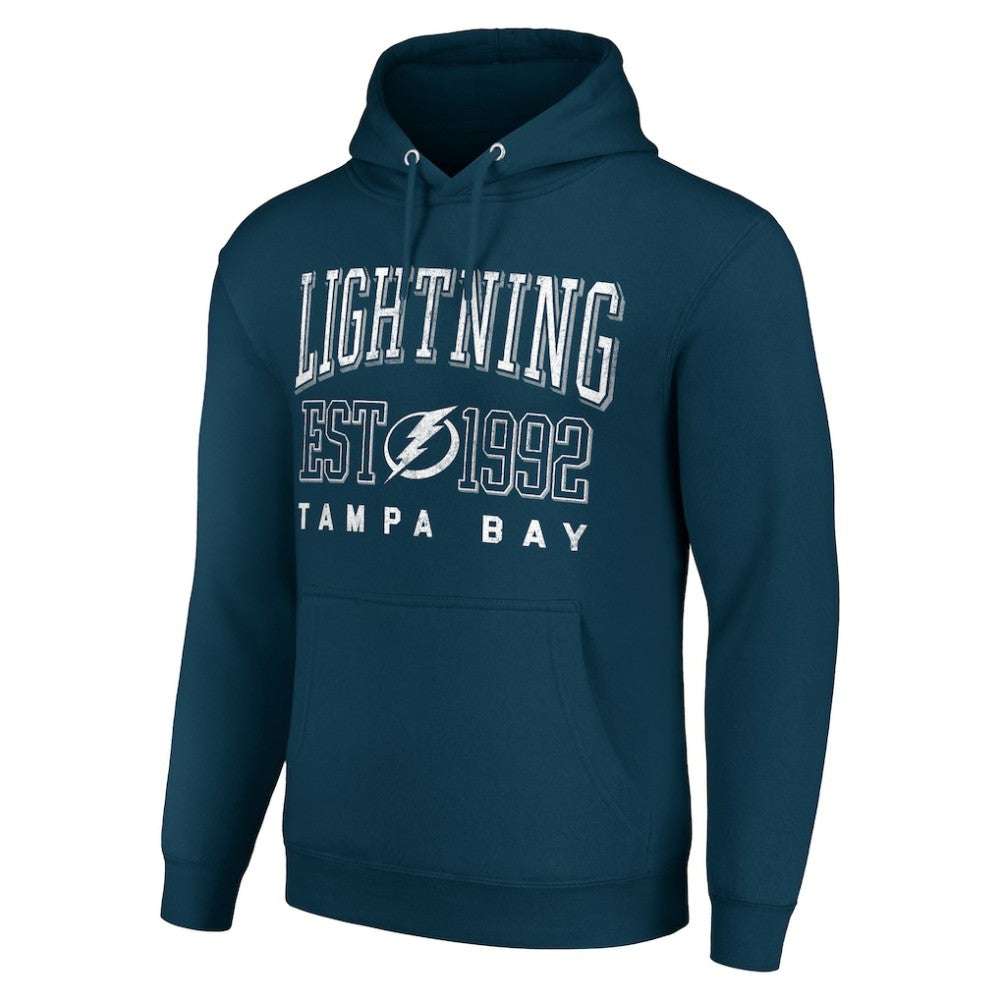 Tampa Bay Lightning Starter Graphic Pullover Hoodie - Navy Hoodies