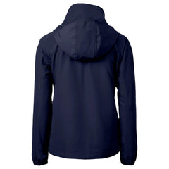 Chicago Cubs Cutter & Buck Women's City Connect Charter Eco Recycled Half-Zip Anorak Jacket Navy