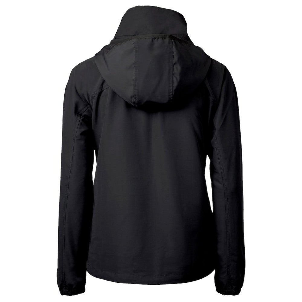 San Diego Padres Cutter & Buck Women's City Connect Charter Eco Recycled Half-Zip Anorak Jacket Black
