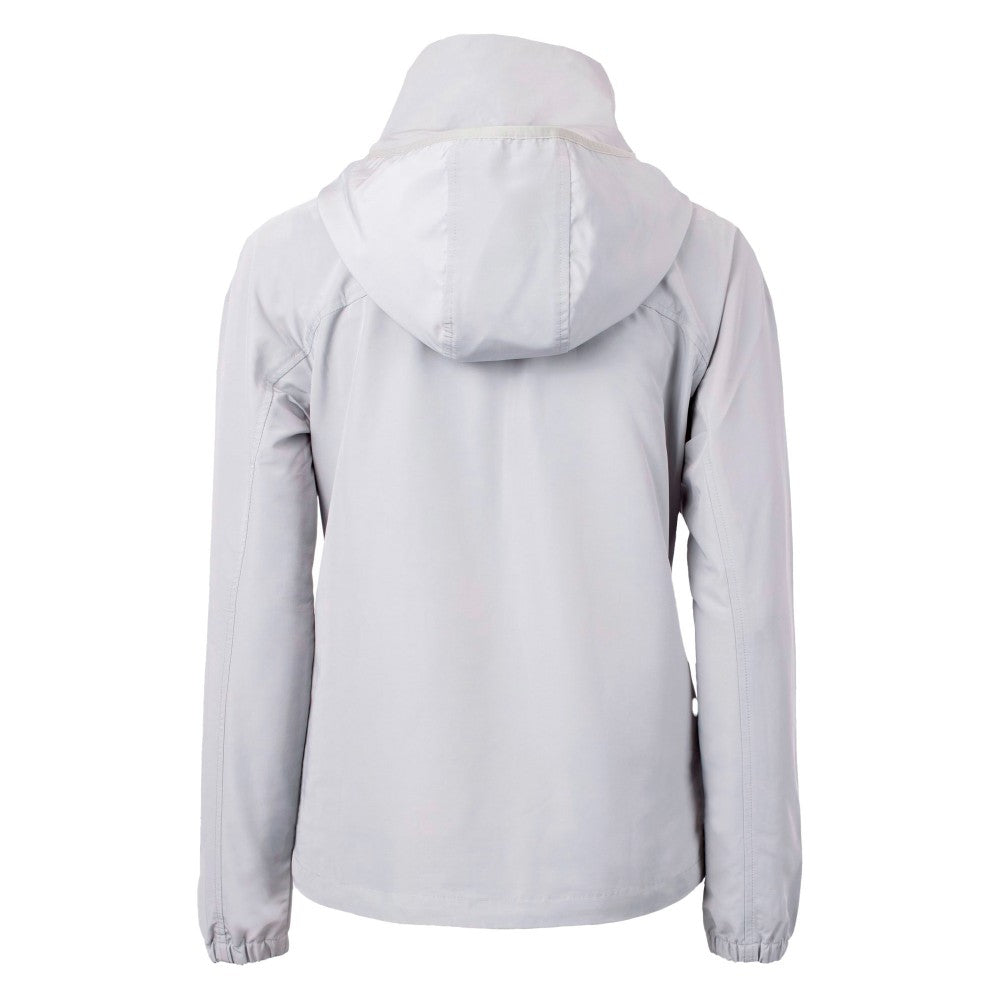 Milwaukee Brewers Cutter & Buck Women's City Connect Charter Eco Recycled Full-Zip Jacket Gray