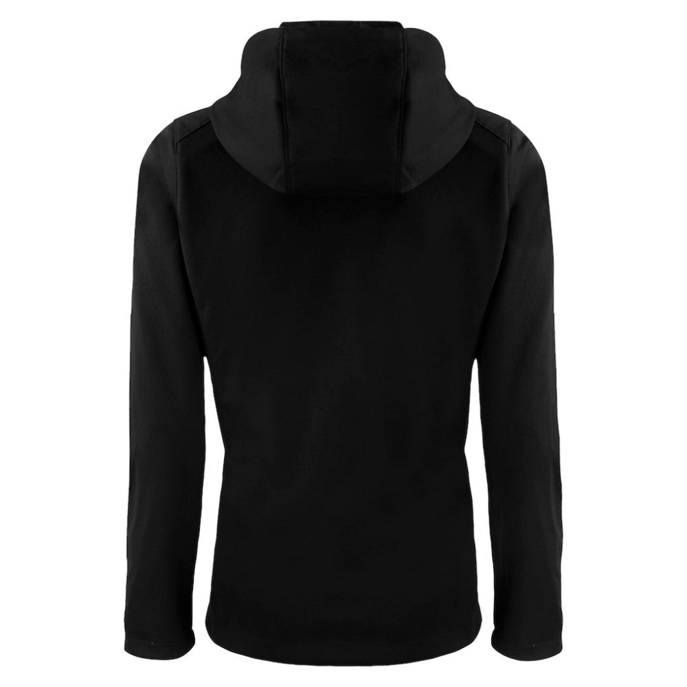 San Francisco Giants Cutter & Buck Women's City Connect Evoke Eco Softshell Recycled Full-Zip Hoodie Jacket Black