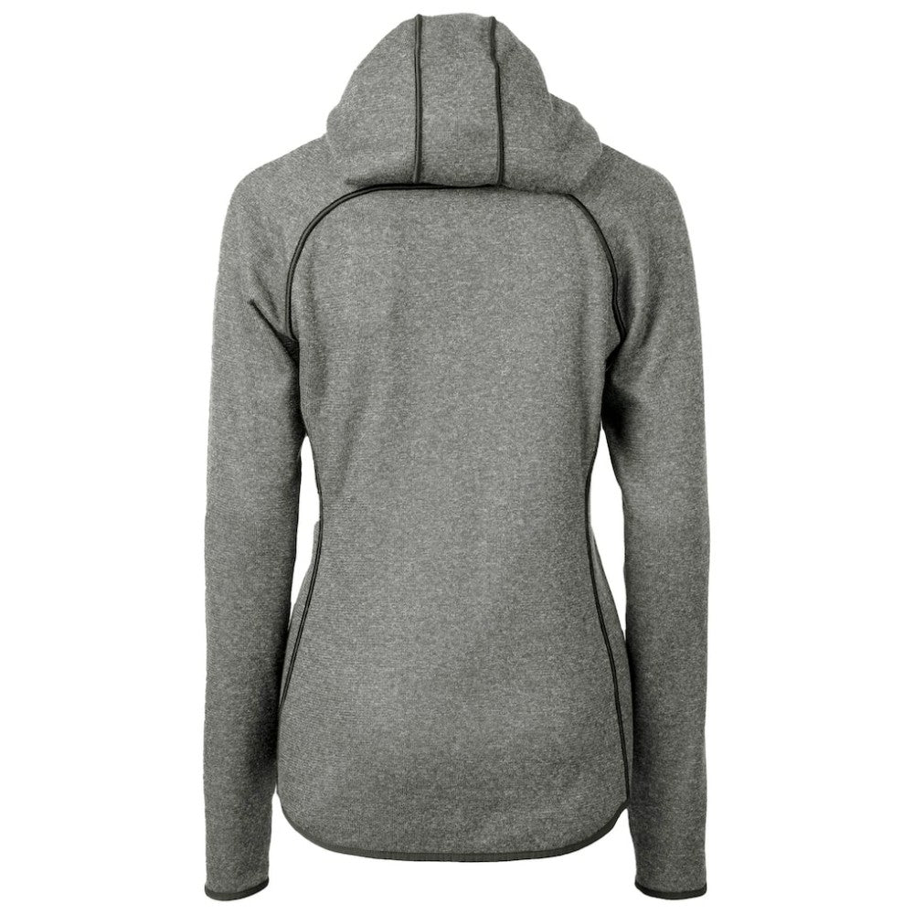 San Francisco Giants Cutter & Buck Women's City Connect Mainsail Full-Zip Hooded Jacket Heather Gray
