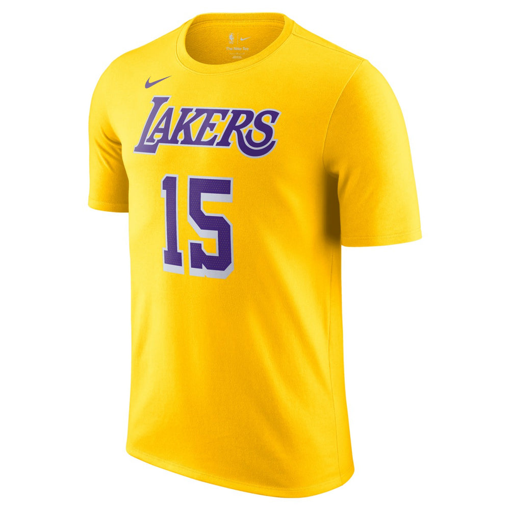 Austin Reaves Los Angeles Lakers Icon Edition Name & Number T-Shirt - Gold for sale