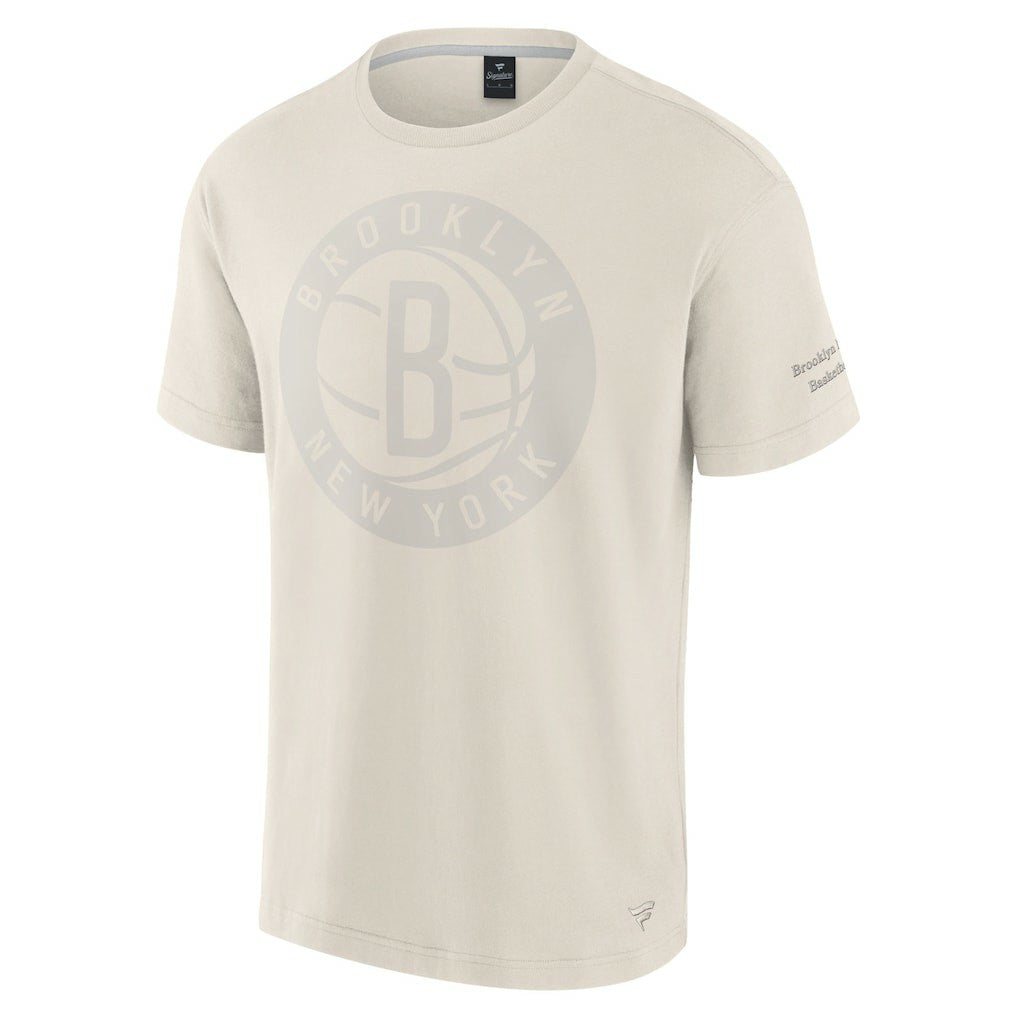 Brooklyn Nets Elements Iconic T-Shirt - Cream sale