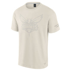 Charlotte Hornets Elements Iconic T-Shirt - Cream outlet