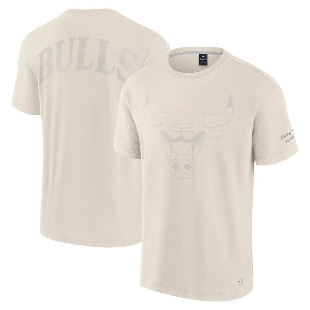 Chicago Bulls Elements Iconic T-Shirt sale - Cream on sale