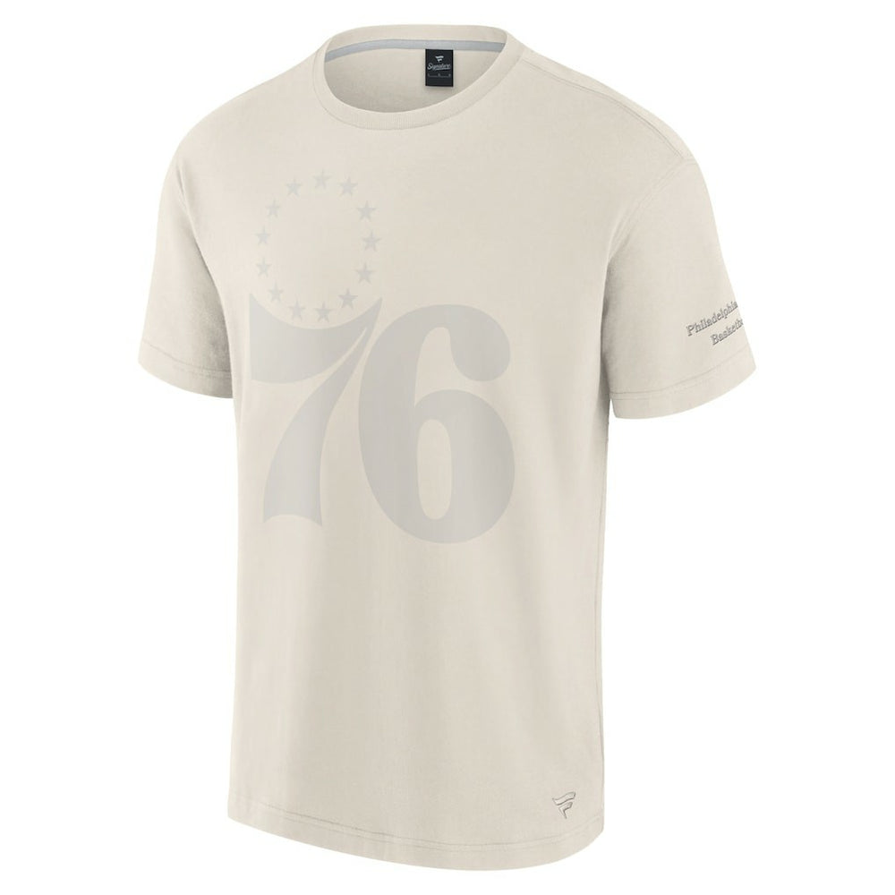 Philadelphia 76ers Elements Iconic T-Shirt - Cream shop
