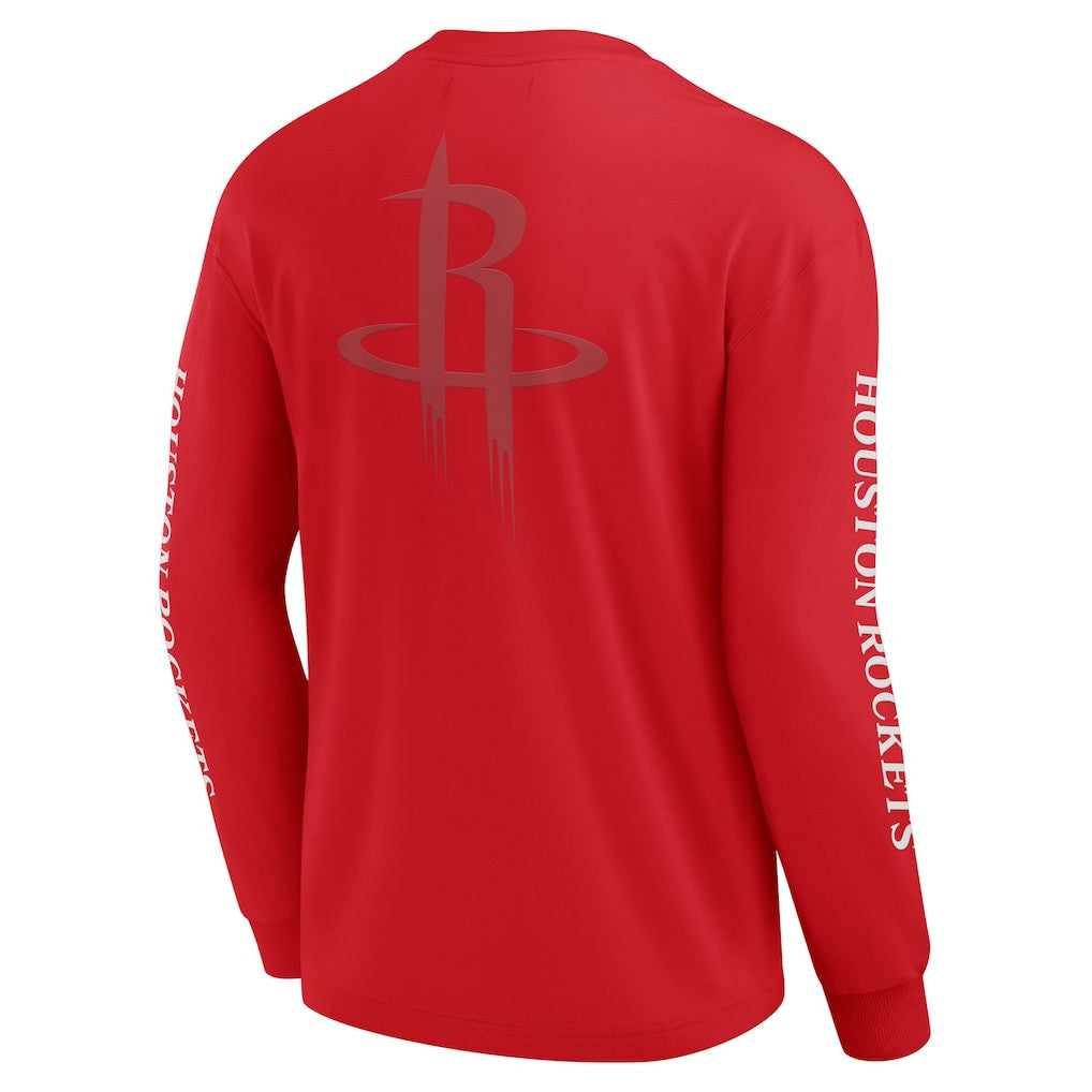 Houston Rockets Elements Strive Long Sleeve T-Shirt  - Red on sale