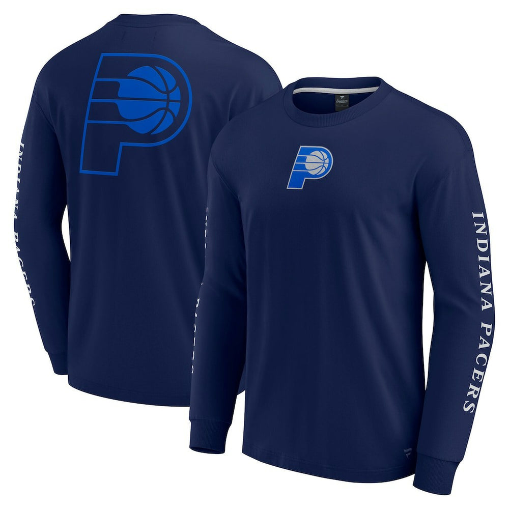 Indiana Pacers Elements Strive Long Sleeve T-Shirt  - Navy outlet