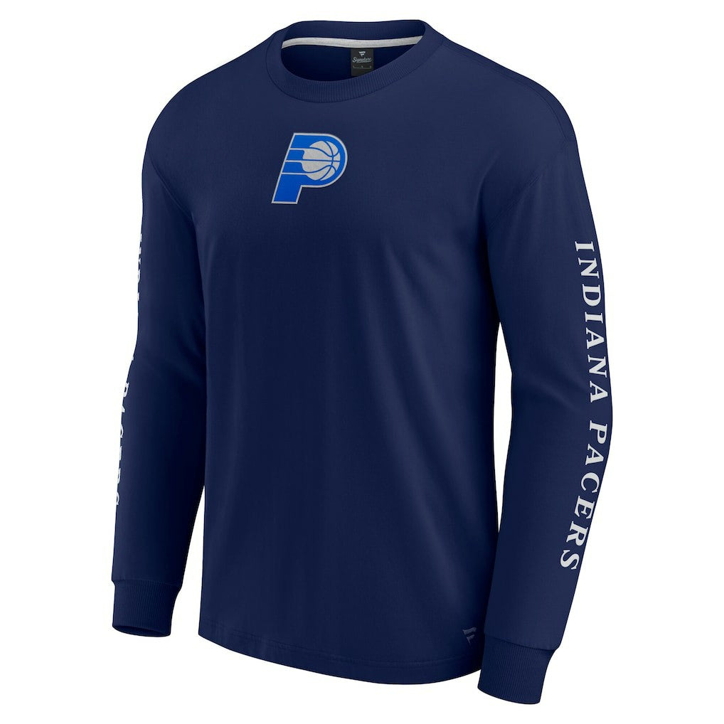 Indiana Pacers Elements Strive Long Sleeve T-Shirt  - Navy outlet