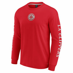 LA Clippers Elements Strive Long Sleeve T-Shirt  - Red sale