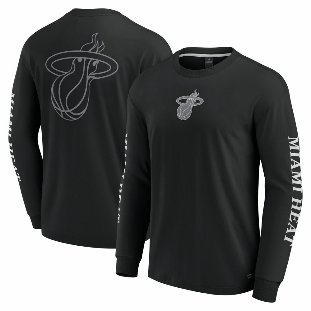 Miami Heat Elements Strive Long Sleeve T-Shirt  - Black on sale