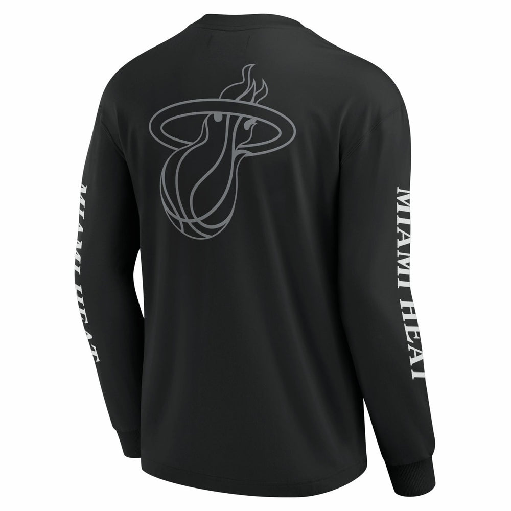 Miami Heat Elements Strive Long Sleeve T-Shirt  - Black on sale