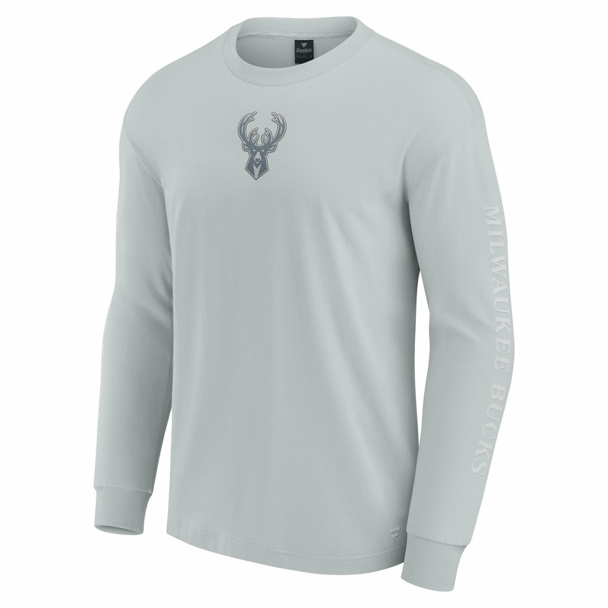 Milwaukee Bucks Elements Strive Long Sleeve T-Shirt  - Gray online