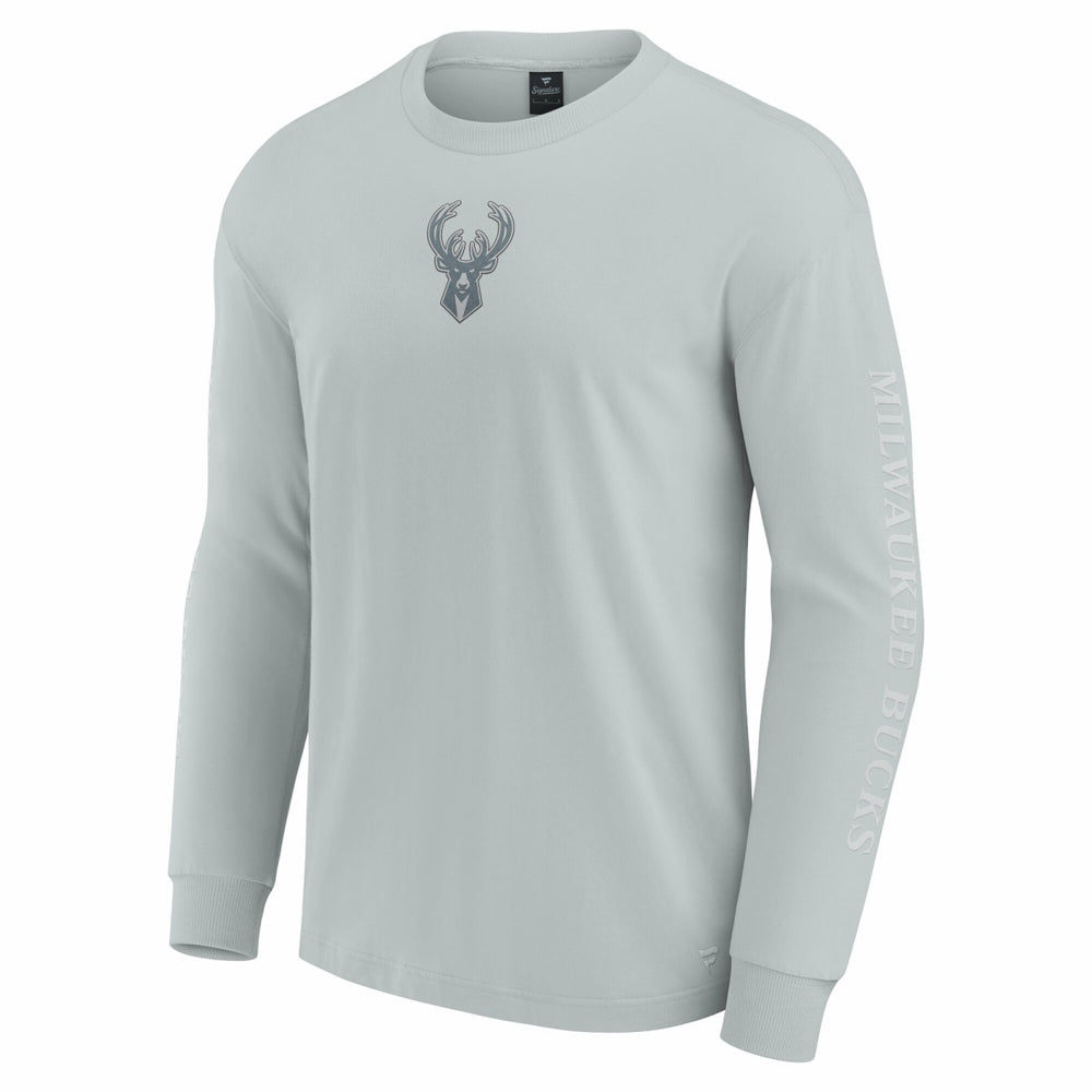 Milwaukee Bucks Elements Strive Long Sleeve T-Shirt  - Gray online