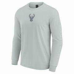Milwaukee Bucks Elements Strive Long Sleeve T-Shirt  - Gray online