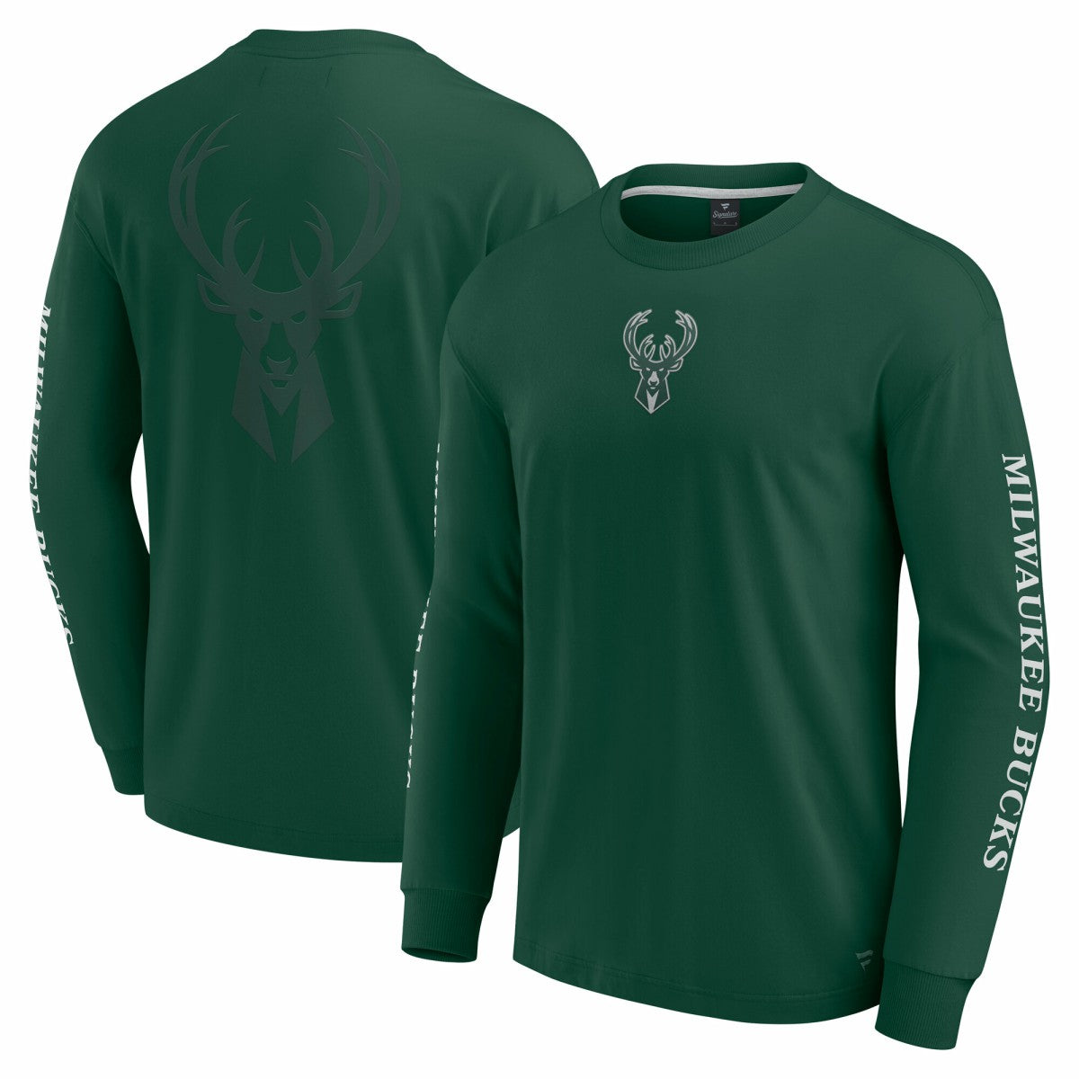 Milwaukee Bucks Elements Strive Long Sleeve T-Shirt  - Hunter Green outlet