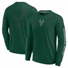 Milwaukee Bucks Elements Strive Long Sleeve T-Shirt  - Hunter Green outlet