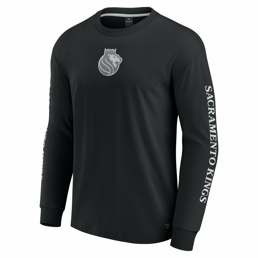 Sacramento Kings Elements Strive Long Sleeve T-Shirt  - Black for sale