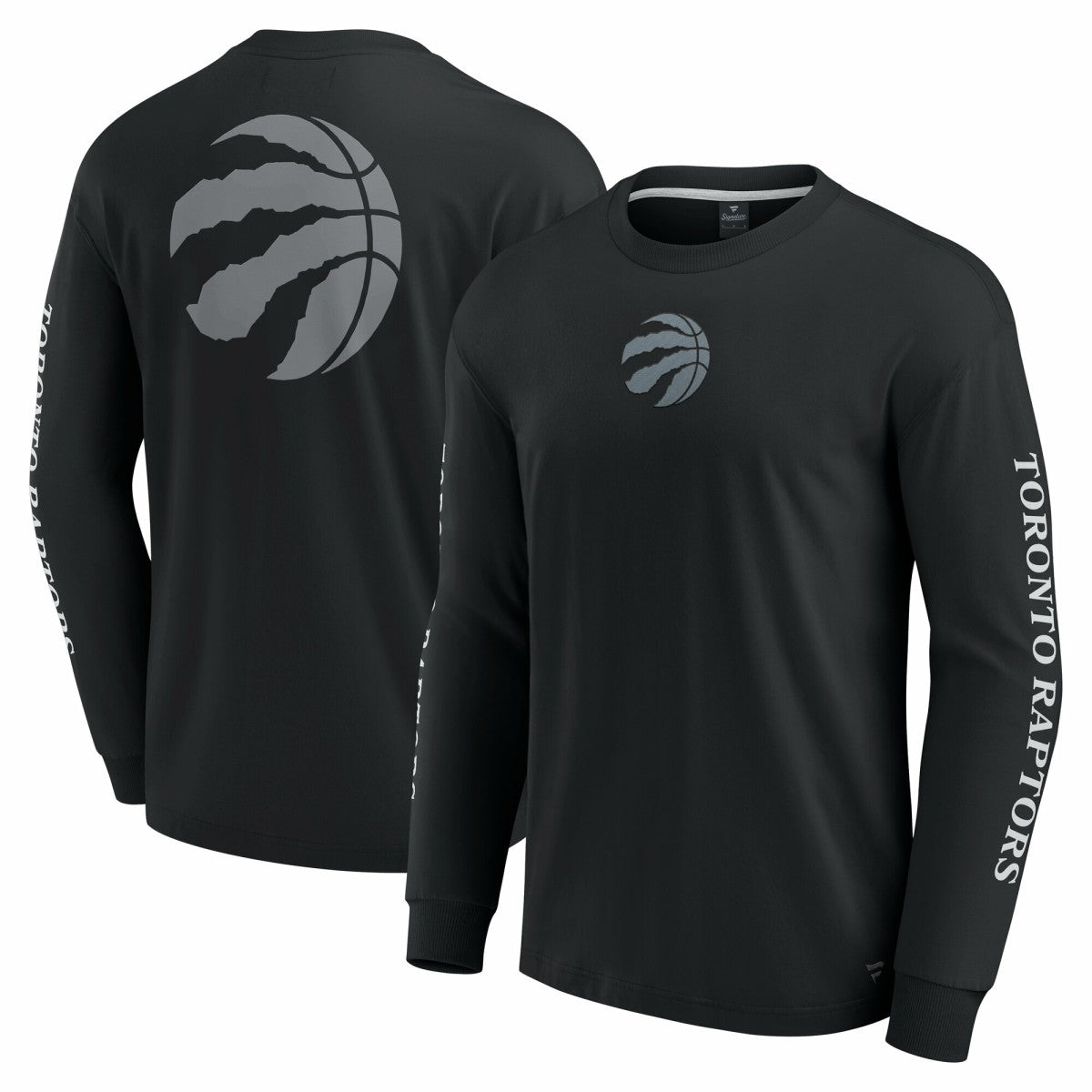 Toronto Raptors Elements Strive Long Sleeve T-Shirt  - Black on sale