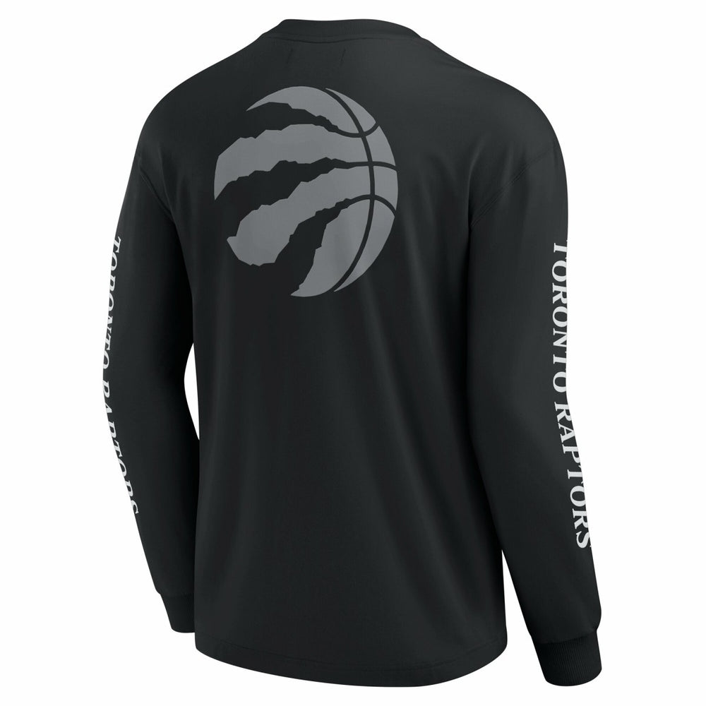 Toronto Raptors Elements Strive Long Sleeve T-Shirt  - Black on sale