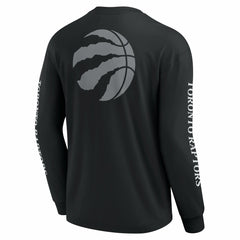 Toronto Raptors Elements Strive Long Sleeve T-Shirt  - Black on sale