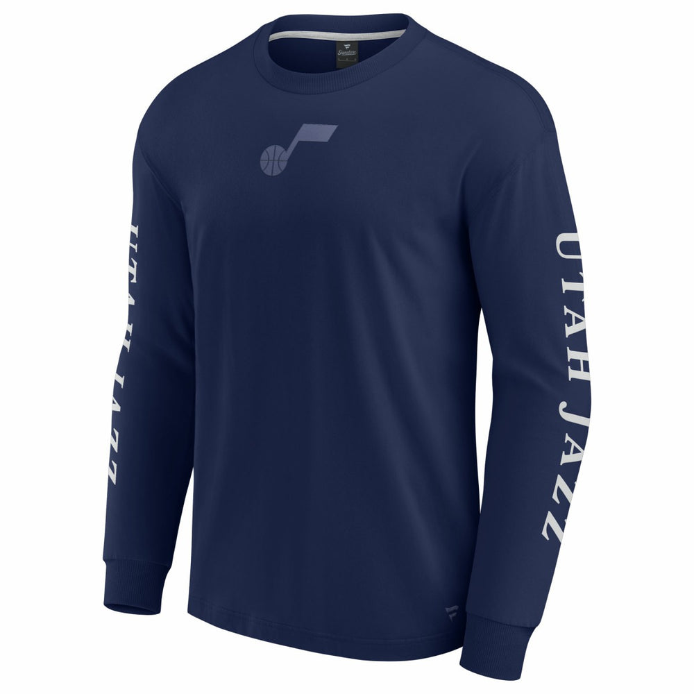 Utah Jazz Elements Strive Long Sleeve T-Shirt  - Navy cheap