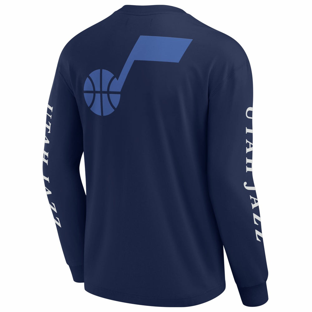 Utah Jazz Elements Strive Long Sleeve T-Shirt  - Navy cheap